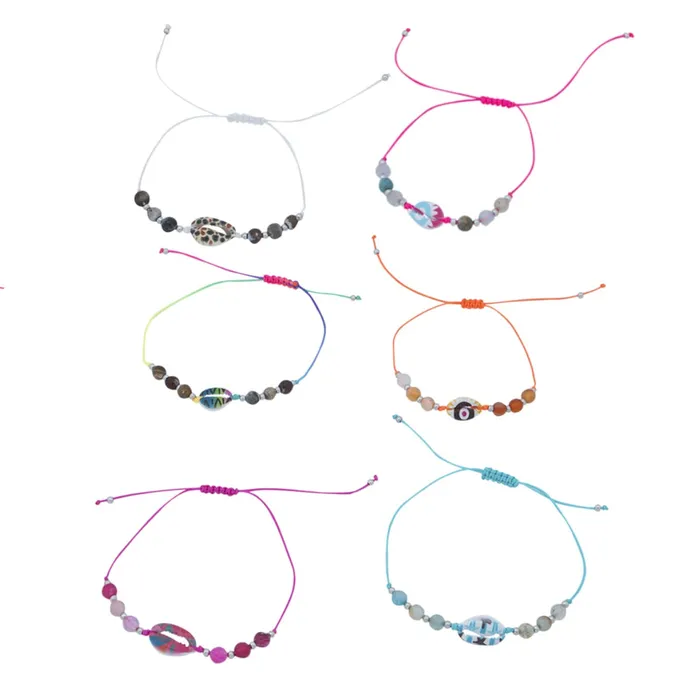 Yellow Chimes Necklaces Yellow Chimes Bracelet for Girls kids Jewellery for Girls Woven Friendship Bracelets Return Gift for Birthday Give Aways Return Gift Set for Kids Girls Design8