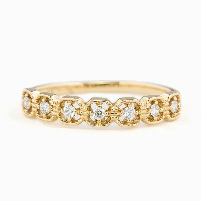 Milgrain Square Ring Envero Jewelry Rings