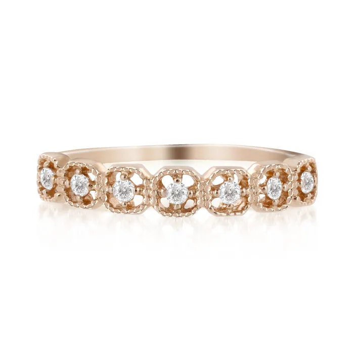 Milgrain Square Ring Envero Jewelry Rings