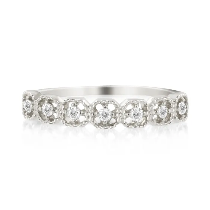 Milgrain Square Ring Envero Jewelry Rings
