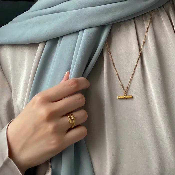 Patience Prayer Necklace nimahlondon Necklaces