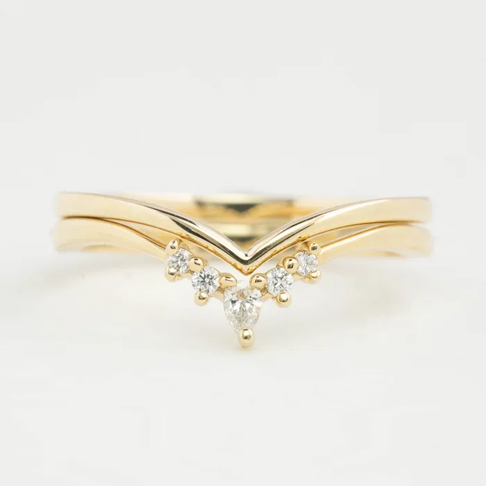 Rings Envero Jewelry Ivy Chevron Petite Ring Rings Envero Jewelry Ivy Chevron Petite Ring