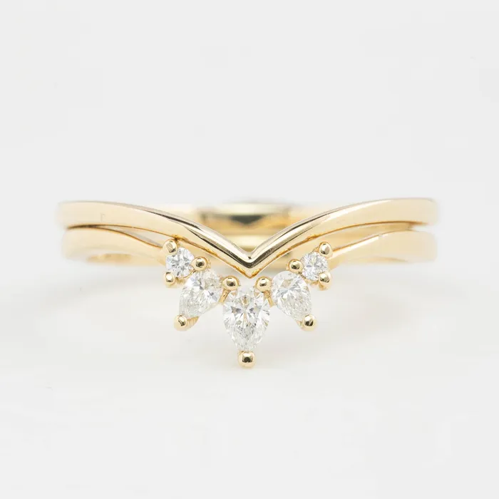 Rings Envero Jewelry Ivy Chevron Petite Ring Rings Envero Jewelry Ivy Chevron Petite Ring