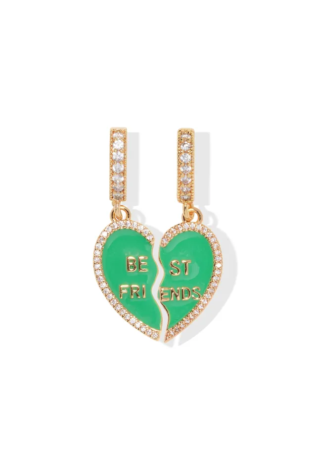 Crystal Haze Jewelry Necklaces Best Friend Pendant Clover Crush