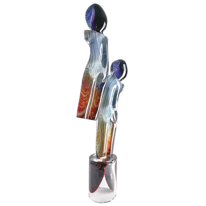Earrings Tagliapietra Andrea Murano Glass Twins Calcedonio