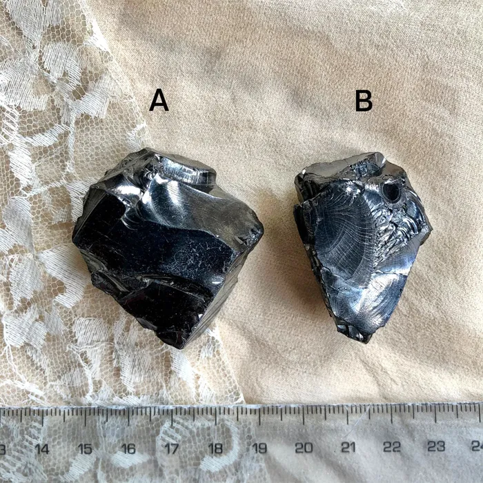 Giardinoblu Silver Shungite Elite Shungite Necklace One of a Kind Necklaces