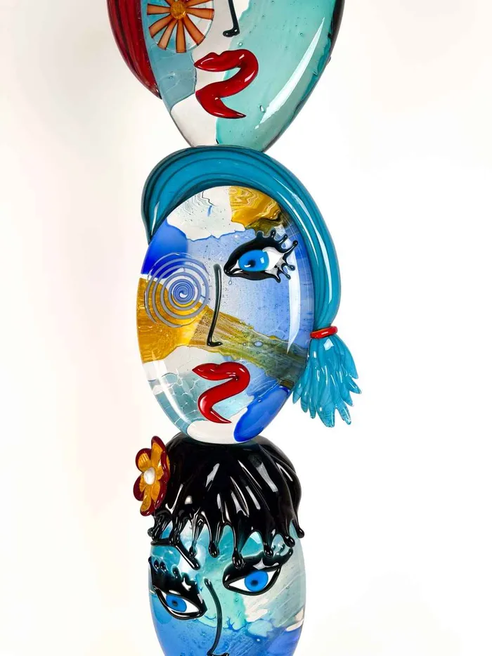 Homage to Picasso Authentic Murano Glass A Unique Work of Art Vetreria Badioli Necklaces Homage to Picasso Authentic Murano Glass A Unique Work of Art Vetreria Badioli Necklaces