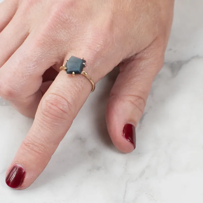 Rings Variance Objects Variance Spectrolite 14K Gold Ring