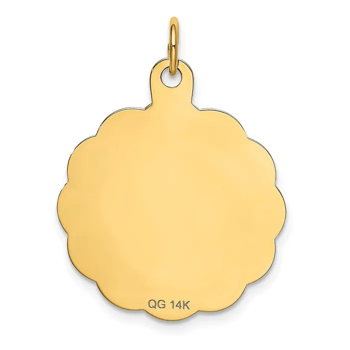 14k Yellow Gold HAPPY BIRTHDAY Disc Pendant Goldia PreStyled Sets