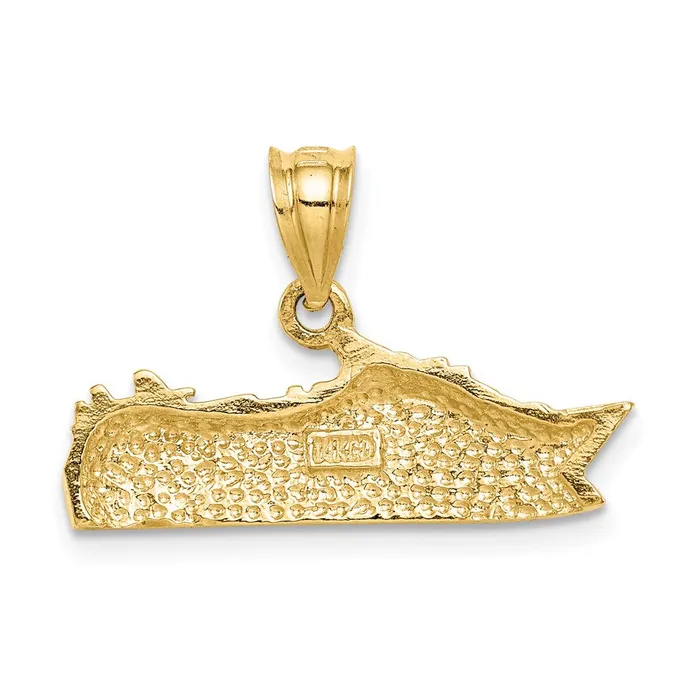 14k Yellow Gold Polished Cruse Ship Pendant Goldia PreStyled Sets