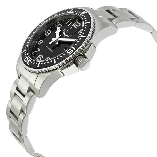 Bracelets JMS always Original Longines HydroConquest Black Dial Stainless Steel Mens Watch L36894536