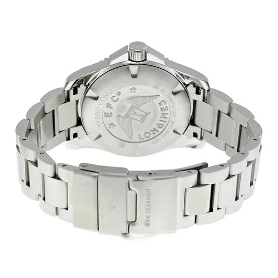 Bracelets JMS always Original Longines HydroConquest Black Dial Stainless Steel Mens Watch L36894536
