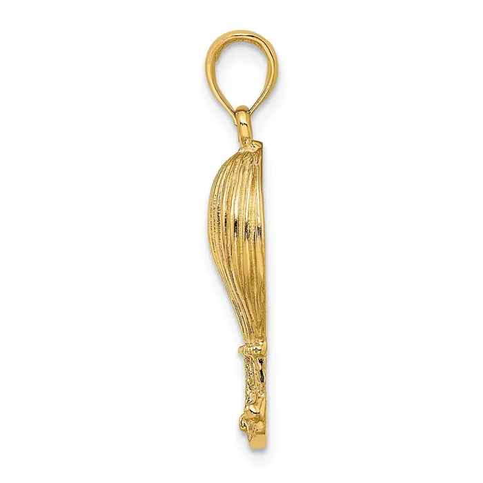 Charm Necklaces 14k Yellow Gold Polished Hot Air Ballon Charm Goldia
