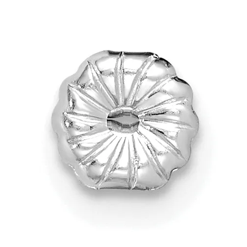 Earrings 14k White Gold 1 ctw Lab Grown Diamond VSSI G Round 3 Prong Heavy Wt Stud Earrings Goldia