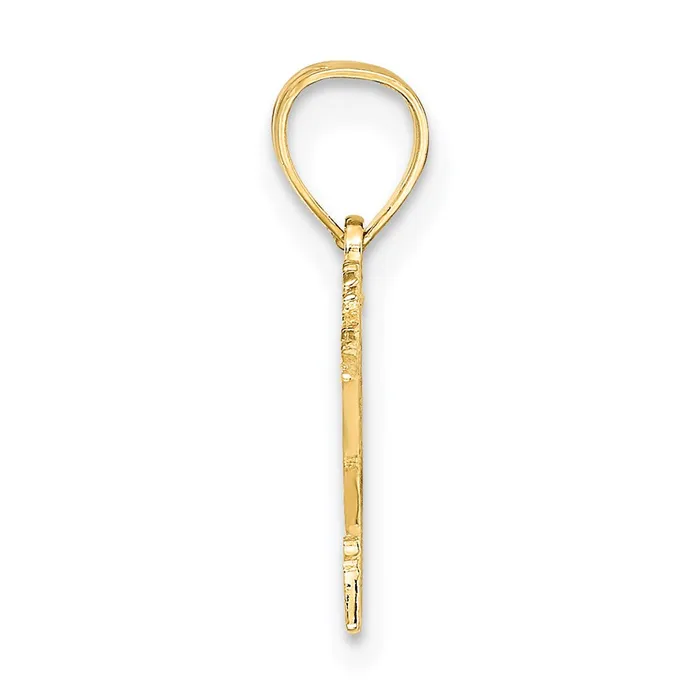 Goldia 14k Yellow Gold KEY WEST Cruise Ship Charm Charm Necklaces