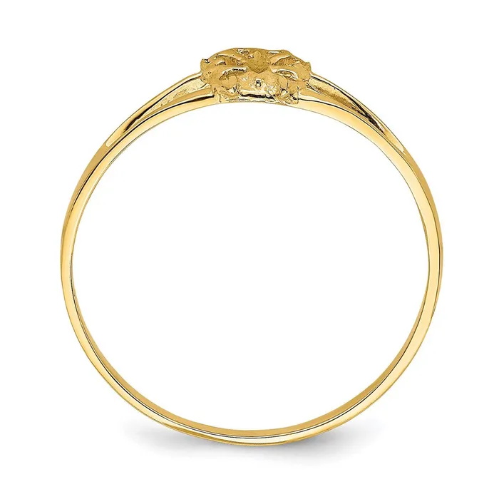 Goldia 14K Yellow Gold Mini Butterfly Ring Rings