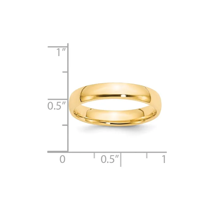 Goldia Rings Solid 10K Yellow Gold 4mm Light Weight Comfort Fit MensWomens Wedding Band Ring Size 95 Goldia Rings Solid 10K Yellow Gold 4mm Light Weight Comfort Fit MensWomens Wedding Band Ring Size 95