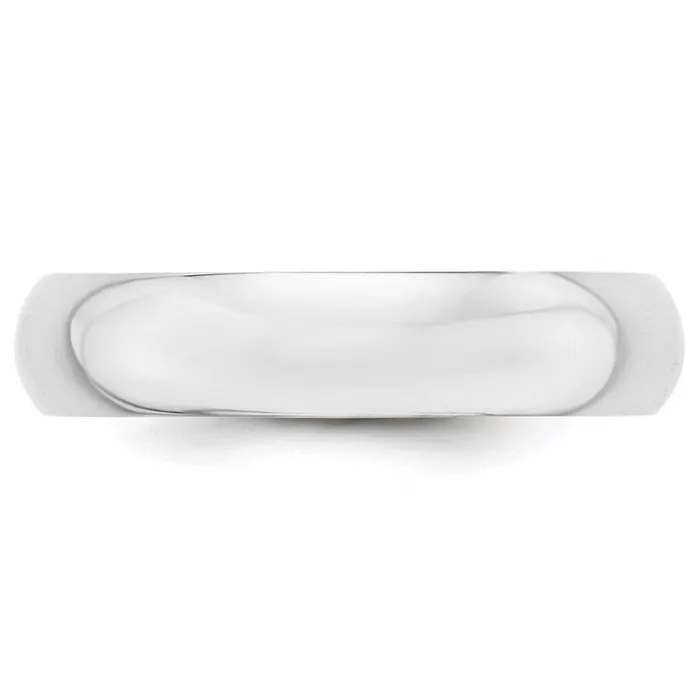 Goldia Rings Solid 10K Yellow Gold White Gold 5mm HalfRound MensWomens Wedding Band Ring Size 75 Goldia Rings Solid 10K Yellow Gold White Gold 5mm HalfRound MensWomens Wedding Band Ring Size 75