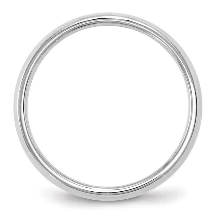 Goldia Rings Solid 14K White Gold 25mm Knife Edge Comfort Fit MensWomens Wedding Band Ring Size 7 Goldia Rings Solid 14K White Gold 25mm Knife Edge Comfort Fit MensWomens Wedding Band Ring Size 7