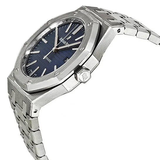 JMS always Bracelets Original Audemars Piguet Royal Oak Blue Dial Stainless Steel Mens Watch 15400STOO1220ST03
