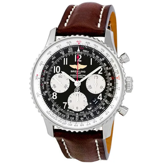 JMS always Bracelets Original Breitling Navitimer 01 Stainless Steel Leather Automatic Mens Watch AB012012BB02BRLD