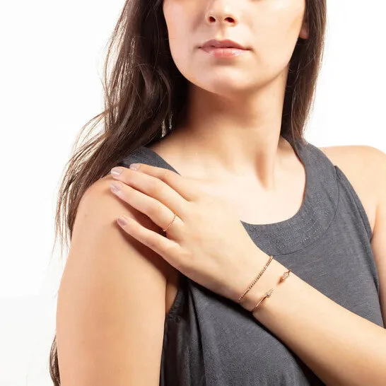 JMS always Bracelets Original Elegant Confetti Womens 18K Rose Gold Plated CZ Simulated Diamond Adjustable Bolo Beaded Bracelet JMS always Bracelets Original Elegant Confetti Womens 18K Rose Gold Plated CZ Simulated Diamond Adjustable Bolo Beaded Bracelet