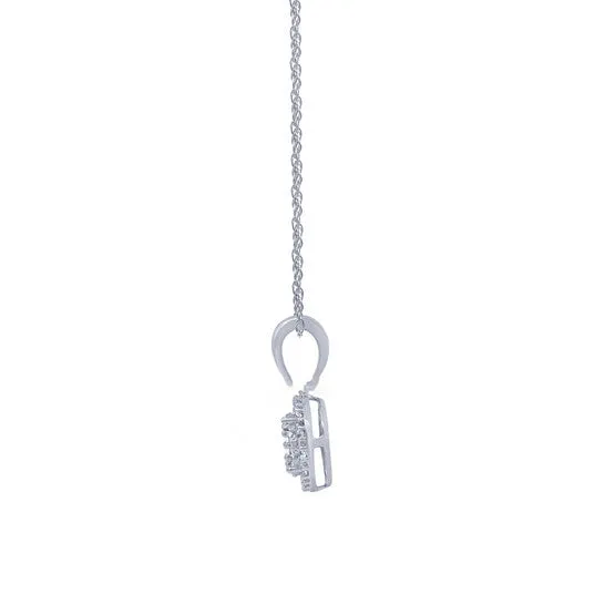JMS always Necklaces Original Diamond Muse 015 cttw 14KT Round Cut Diamond Pendant Necklace for Women JMS always Necklaces Original Diamond Muse 015 cttw 14KT Round Cut Diamond Pendant Necklace for Women