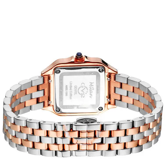 JMS always Original GV2 by Gevril Milan Diamond Quartz White Dial Ladies Watch 12114B Watches JMS always Original GV2 by Gevril Milan Diamond Quartz White Dial Ladies Watch 12114B Watches