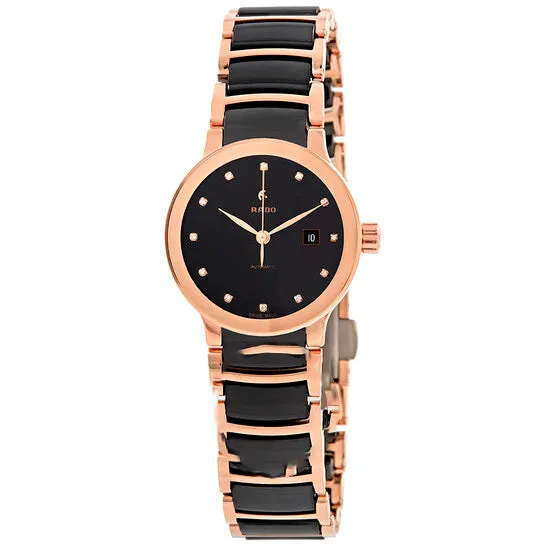 JMS always Original Rado Centrix Automatic Diamond Black Dial Ladies Watch R30183732 Watches JMS always Original Rado Centrix Automatic Diamond Black Dial Ladies Watch R30183732 Watches
