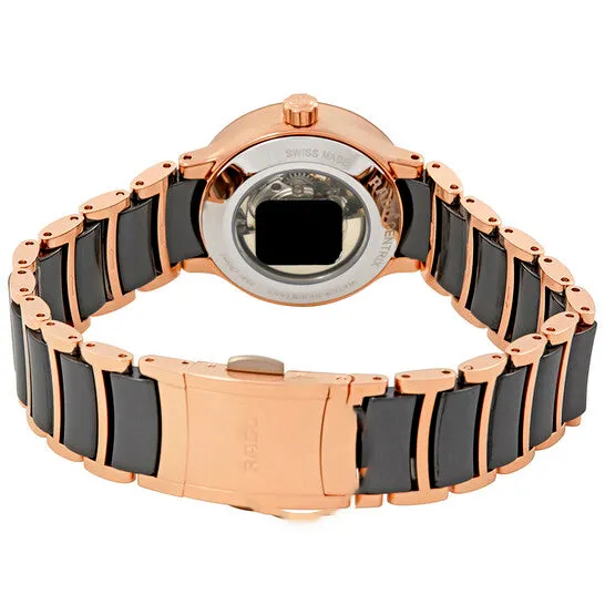 JMS always Original Rado Centrix Automatic Diamond Black Dial Ladies Watch R30183732 Watches
