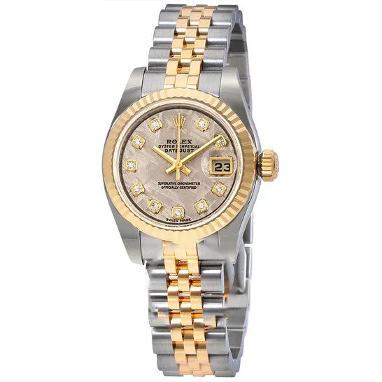 JMS always Original Rolex Lady Datejust 26 Meteorite Dial Stainless Steel and 18K Yellow Gold Jubilee Bracelet Automatic Watch 179173MTDJ Bracelets JMS always Original Rolex Lady Datejust 26 Meteorite Dial Stainless Steel and 18K Yellow Gold Jubilee Bracelet Automatic Watch 179173MTDJ Bracelets