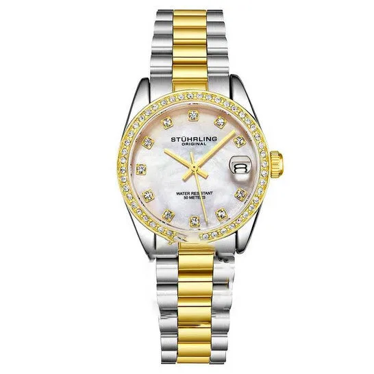 JMS always Rings Original Stuhrling Original Vogue Silvertone Dial Ladies Watch M15708 JMS always Rings Original Stuhrling Original Vogue Silvertone Dial Ladies Watch M15708