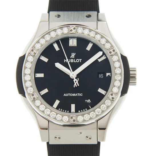JMS always Watches Original Hublot Classic Fusion Automatic Diamond Ladies Watch 582NX1170RX1204 JMS always Watches Original Hublot Classic Fusion Automatic Diamond Ladies Watch 582NX1170RX1204