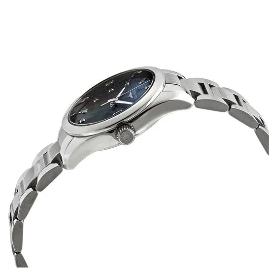 JMS always Watches Original Longines Conquest Classic Black Mother of Pearl Diamond Dial Ladies Watch L22864886