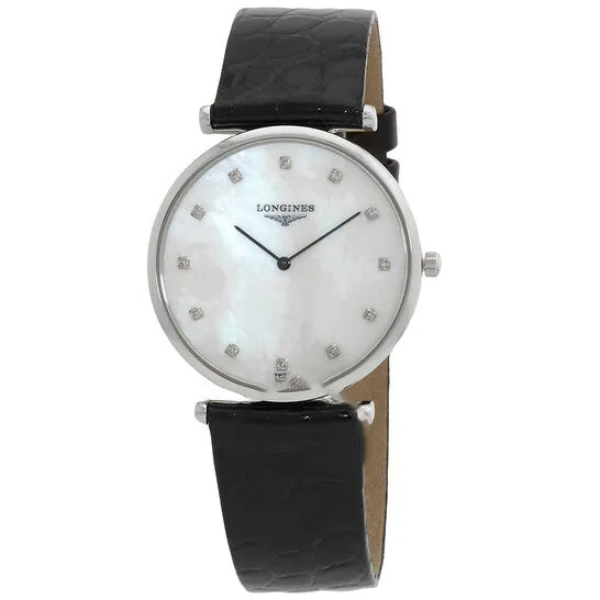 JMS always Watches Original Longines La Grande Quartz Diamond White Dial Unisex Watch L47094882