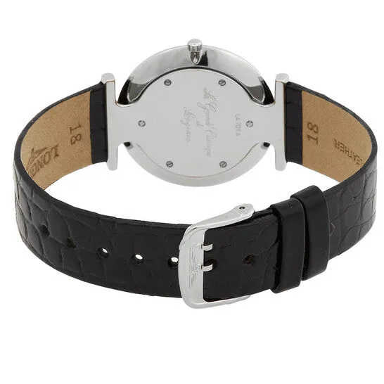 JMS always Watches Original Longines La Grande Quartz Diamond White Dial Unisex Watch L47094882