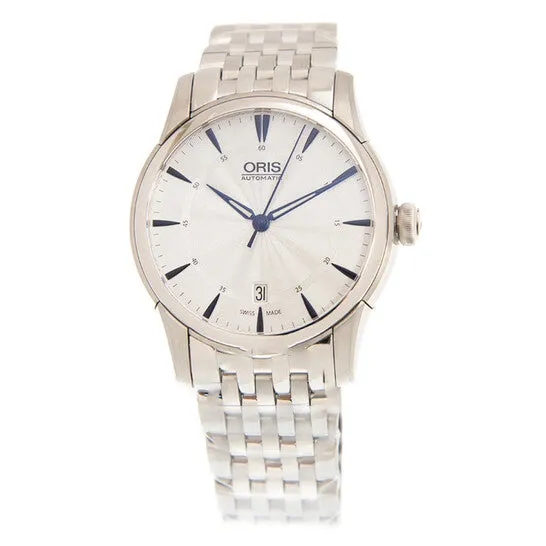 JMS always Watches Original Oris Artelier Date Automatic Silver Dial Unisex Watch 733 7670 4031 8 21 77 JMS always Watches Original Oris Artelier Date Automatic Silver Dial Unisex Watch 733 7670 4031 8 21 77