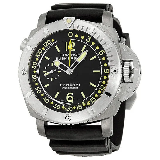 JMS always Watches Original Panerai Luminor 1950 Submersible Depth Gauge Watch PAM00193