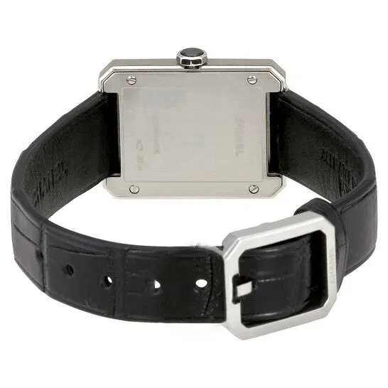JMS always Watches Original Preowned Chanel BoyFriend Diamond Black Guilloch Dial Ladies Watch H4883