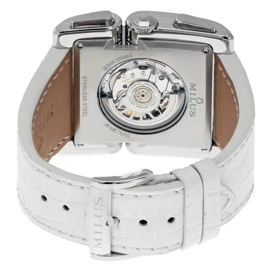 JMS always Watches Original Preowned Milus Apiana Pink Mother of Pearl Chronograph Automatic Ladies Watch APIC004 JMS always Watches Original Preowned Milus Apiana Pink Mother of Pearl Chronograph Automatic Ladies Watch APIC004