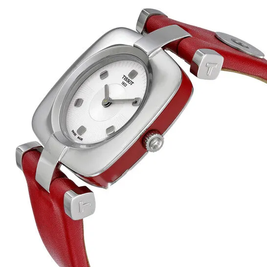 JMS always Watches Original Tissot OdaciT Silver Dial Pink Leather Ladies Watch T0203091603102 JMS always Watches Original Tissot OdaciT Silver Dial Pink Leather Ladies Watch T0203091603102