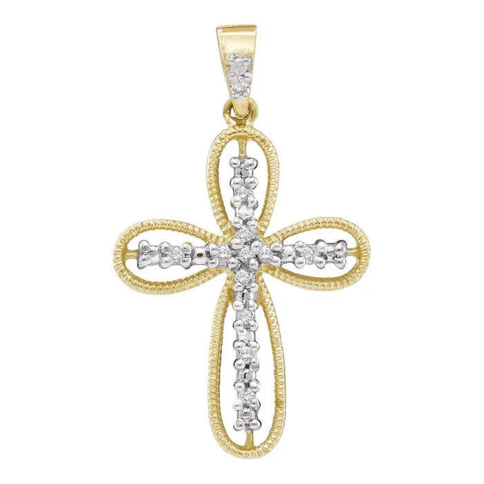 Necklaces gndatlanta 110CTDiamond CROSS PENDANT