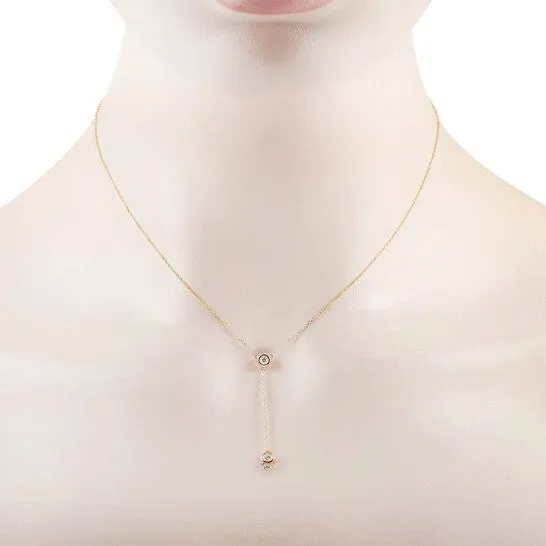 Necklaces JMS always Original LB Exclusive 14K Yellow Gold 020 ct Diamond Pendant Necklace Necklaces JMS always Original LB Exclusive 14K Yellow Gold 020 ct Diamond Pendant Necklace