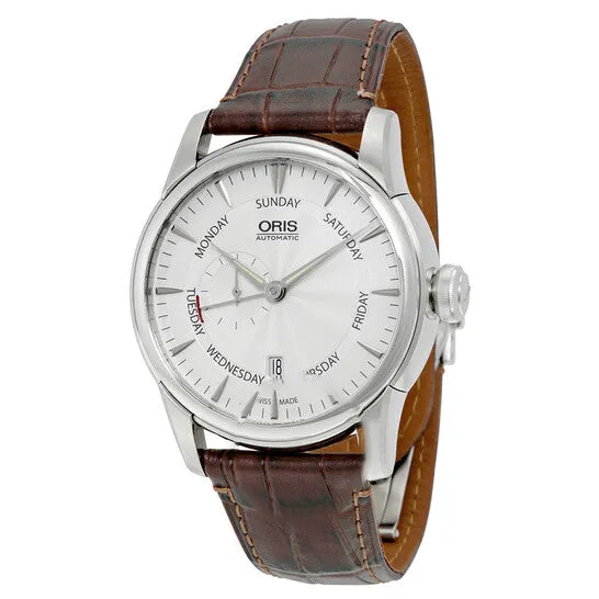 Necklaces JMS always Original Oris Artelier Automatic Small Second Pointer Day Stainless Steel Mens Watch 74576664051LS