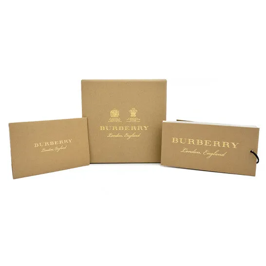 Original Burberry Ladies Palladium Kilt Pin W Alphabet Charm JMS always Charm Necklaces