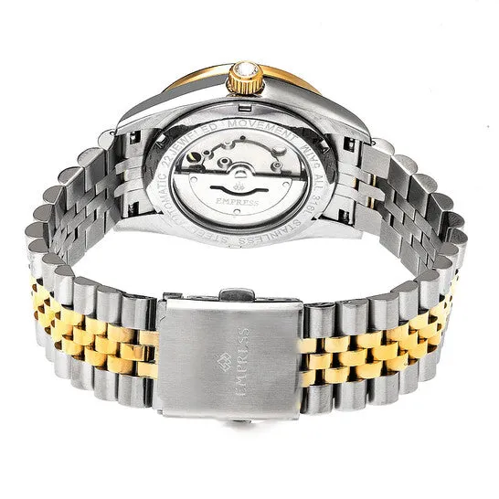 Original Empress Constance Automatic Crystal Gold Dial Ladies Watch EMPEM1506 JMS always Watches