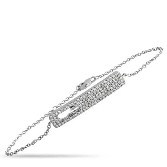 Original LB Exclusive 18K White Gold 085ct Diamond Bracelet JMS always Bracelets Original LB Exclusive 18K White Gold 085ct Diamond Bracelet JMS always Bracelets