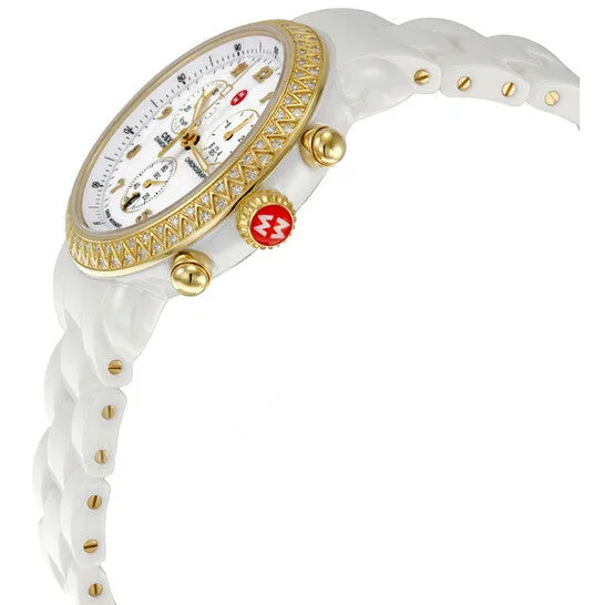 Original Michele CSX White Ceramic Diamond Ladies Watch MWW03N000002 JMS always Watches Original Michele CSX White Ceramic Diamond Ladies Watch MWW03N000002 JMS always Watches