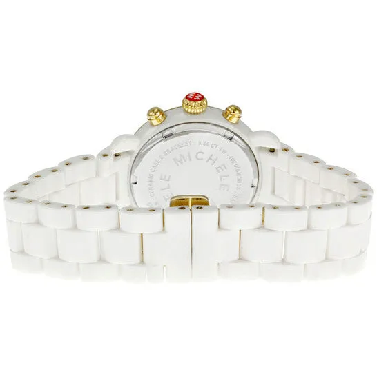 Original Michele CSX White Ceramic Diamond Ladies Watch MWW03N000002 JMS always Watches Original Michele CSX White Ceramic Diamond Ladies Watch MWW03N000002 JMS always Watches