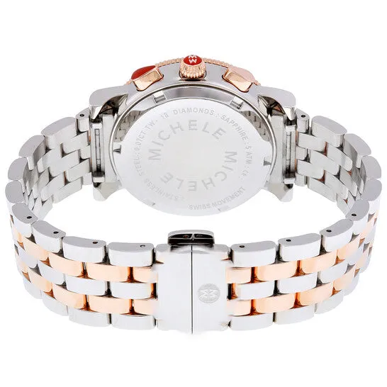 Original Michele Sport Sail Chronograph Silver Dial Ladies Watch MWW01N000001 JMS always Watches Original Michele Sport Sail Chronograph Silver Dial Ladies Watch MWW01N000001 JMS always Watches